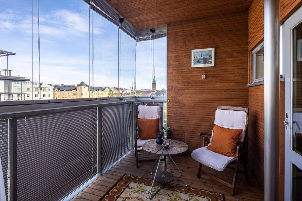 Spacious Home With Four Terrace, Sauna, Sea View Helsinki Bagian luar foto
